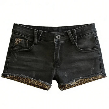 2026 Casual Women Denim Shorts Y2K Aesthetic High Waist 90s Streetwear Soft Grunge Egirl Style Comfort Beach Outfit New Fashion