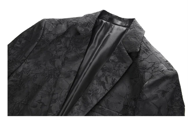 2026 New Men Business Social Suit Jacket Summer Male Single Breasted Thin Dress Male Jacquard Blazers Coats