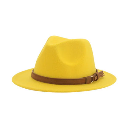 Hats for Women Fedoras Girls Hat Boys Hat Felted Kids Baby Caps Small 52cm 54cm Belt Wedding Cute Kid Fedoras Sombreros De Mujer