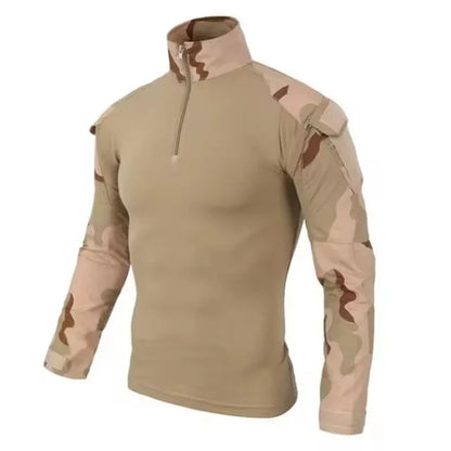 Camouflage Softair US Army Combat Uniform Military Shirt Cargo CP Multicam Airsoft Paintball Cotton Tactical Clothing