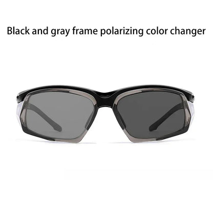 Sports Running Sunglasses Men Mountaineering Wind  Sand TR90 Polarized Sunglasses Safety Eyewear Customizable Prescription