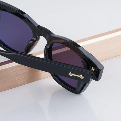 AKS-104 Custom-made Acetate Sunglasses Square Men Women UV400 High Quality Classical Designer Prescription Eyeglasses with Case