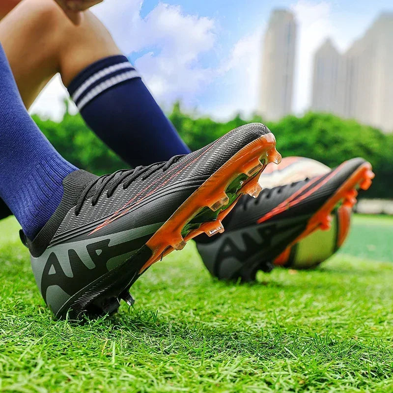 Football Boots Men Training Sport Non-Slip Grass Unisex Outdoor Ultralight Soccer Shoes Sports Shoes Breathable Drop Shipping