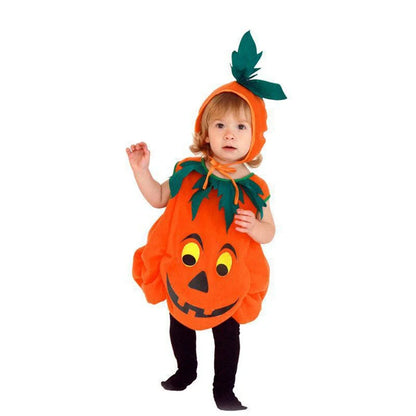 Baby Girl Pumpkin Costume Boy Jack Xmas Halloween Cosplay Costume Cosplay Stage Performance Party Clothing