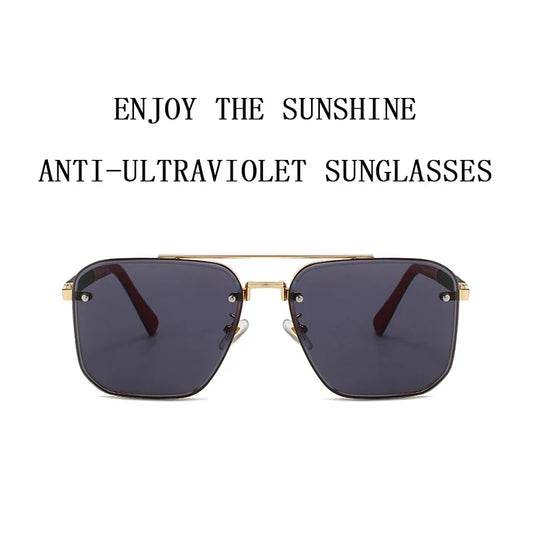 2023 Luxe Square Sunglasses For Men Vintage UV400 Sunglasses Women Trendy Fashion Sun Glasses Retro Gafas De Sol Hombre Lunette