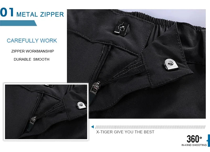 Mountain Bike Shorts Men's Summer Bicycle MTB Shorts Loose Fit Lightweight Outdoor Sports MTB Cycling Shorts