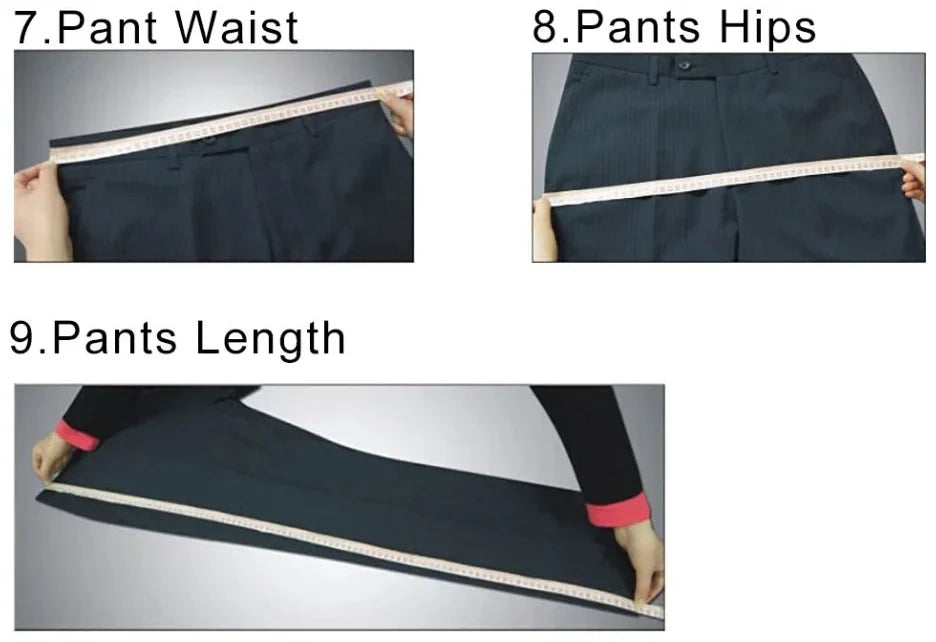 Black Men Suit Pants with Side Satin Stripe One Piece Slim Fit Formal Male Trousers Official Fashion Italian Style