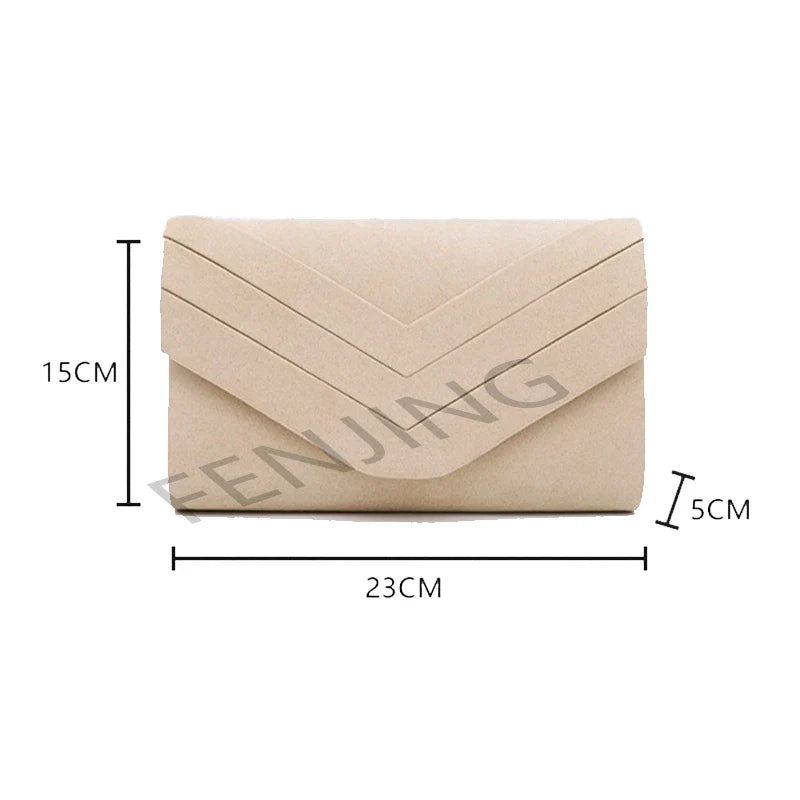 Velvet Women's Evening Bags Formal Party Clutches Wedding Purses Cocktail Prom Handbags Luxury Chain Shoulder Messenger Bags