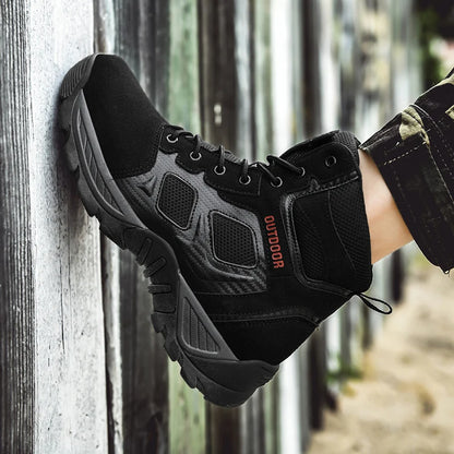 2024 Casual Sneaker Men's Desert Boots Ankle Boots Windproof Sports Shoes Outdoor Hiking Mountaineering Work Safty Shoes