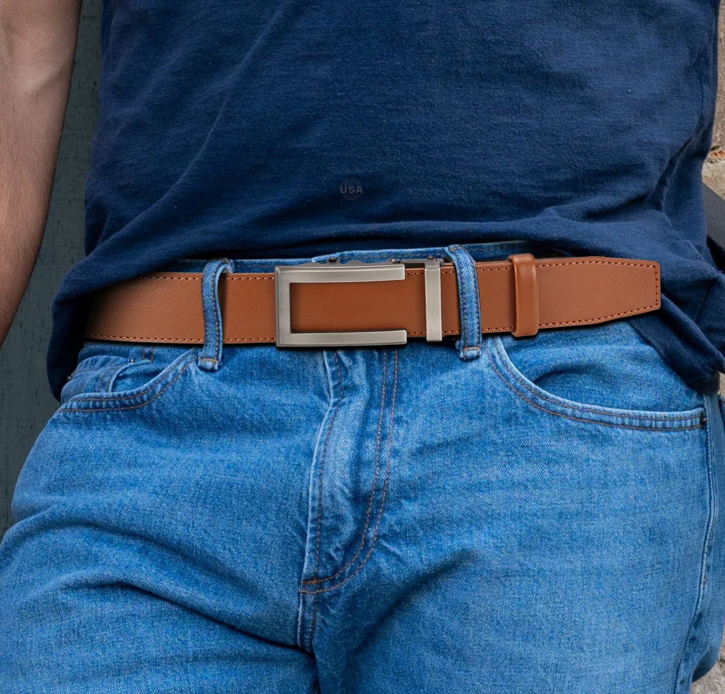DOOPAI New Mens Belt Hollow Automatic Mens Belt Genuine Leather Luxury Belt  For Men Belt Male Strap Male Metal Automatic Buckle