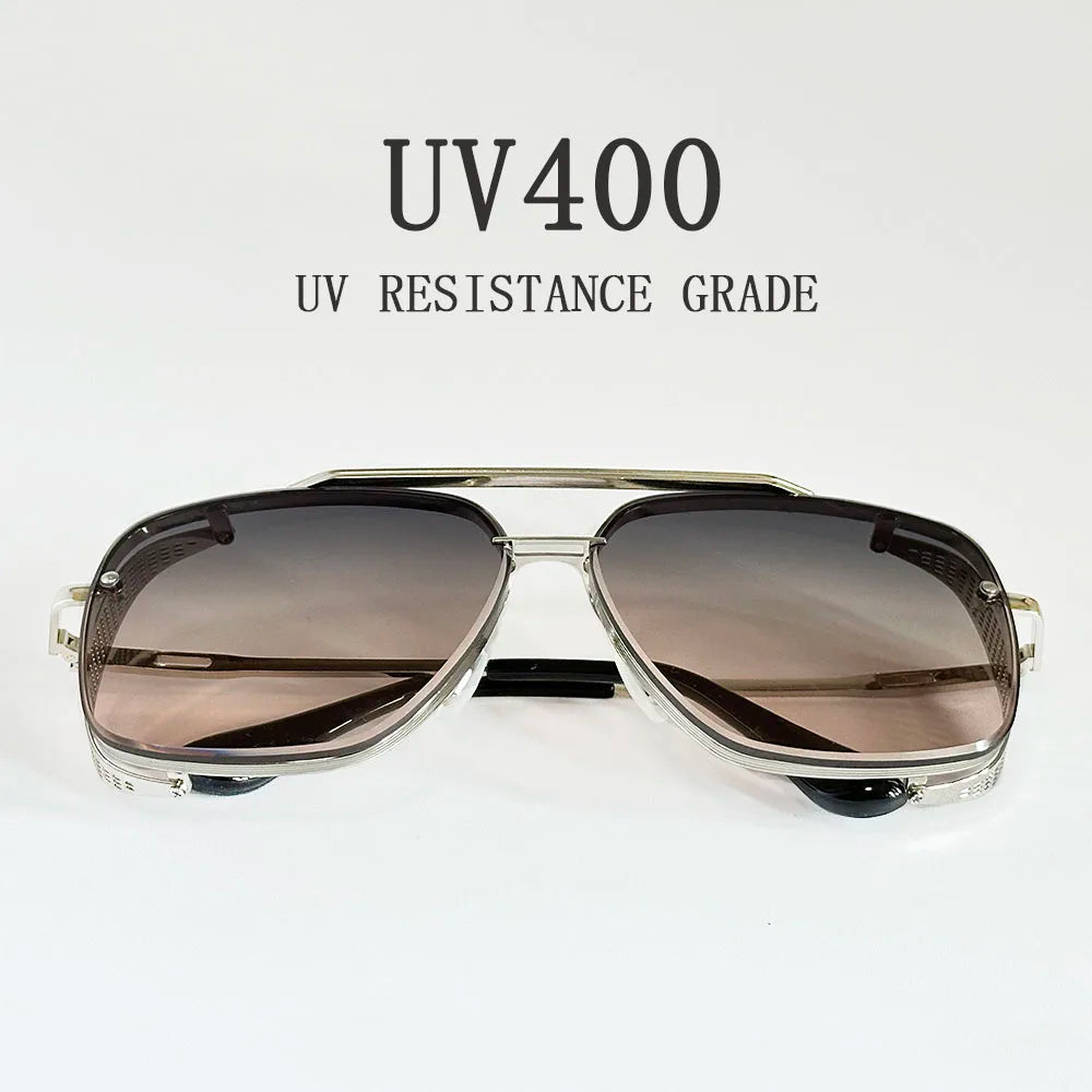 2025 Steampunk Sunglass Men Vintage Square Sunglasses Women Trendy Retro Punk Fashion Glasses Gafas De Sol Hombre Luxe Zonnebril