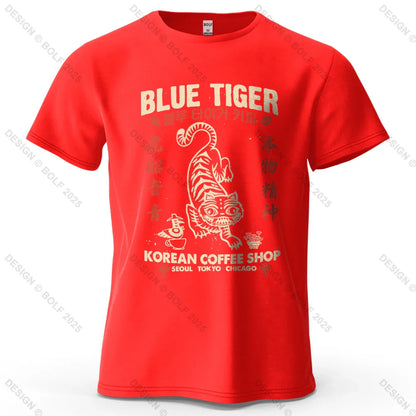 Trendy Printed Men's T-Shirt 100% Cotton Oversized Cultural Graphic Tees for Women Tops Tees Casual Streetwear
