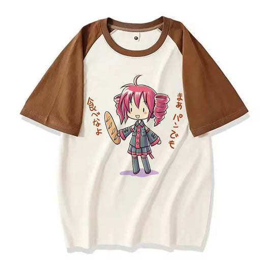 Kasane Teto tshirt girl Gothic Punk Comfortable aesthetic Colorful Y2k Pop Culture harajuku Psychedelic streetwear Retro