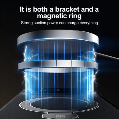 Magnetic Bracket Leather Phone Case For iPhone 17 Pro Max Air 16 15 14  17promax 16promax Magsafe Shockproof Funda Cover