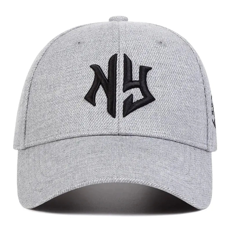 Unisex NG Letter Embroidery Baseball Caps Spring Autumn Outdoor Adjustable Casual Hats Sunscreen Hat