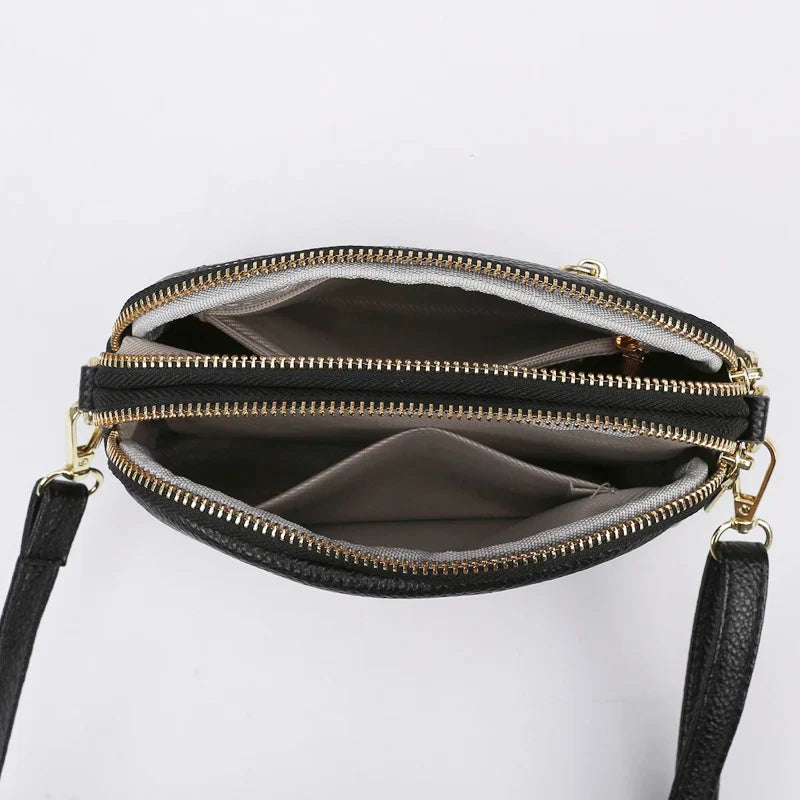 100% cowhide Womens New Korean Fashion Ladies Shoulder Bag Trend Handbags Retro Designer Luxury Female Totes Handbag for Girls