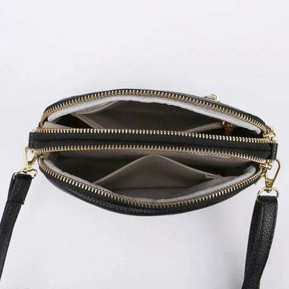 100% cowhide Womens New Korean Fashion Ladies Shoulder Bag Trend Handbags Retro Designer Luxury Female Totes Handbag for Girls