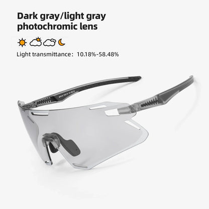 Photochromic Glasses MTB Road Bike Cycling Sunglasses UV400 Protection Outdoor Riding Sports Bicycle Goggles Eyewear