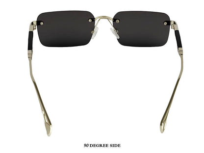 2026 Rimless Sunglasses Women Vacation Sunscreen New Square Sunglass Men Brand Design Fashion Glasses Shades Lentes De Sol Mujer