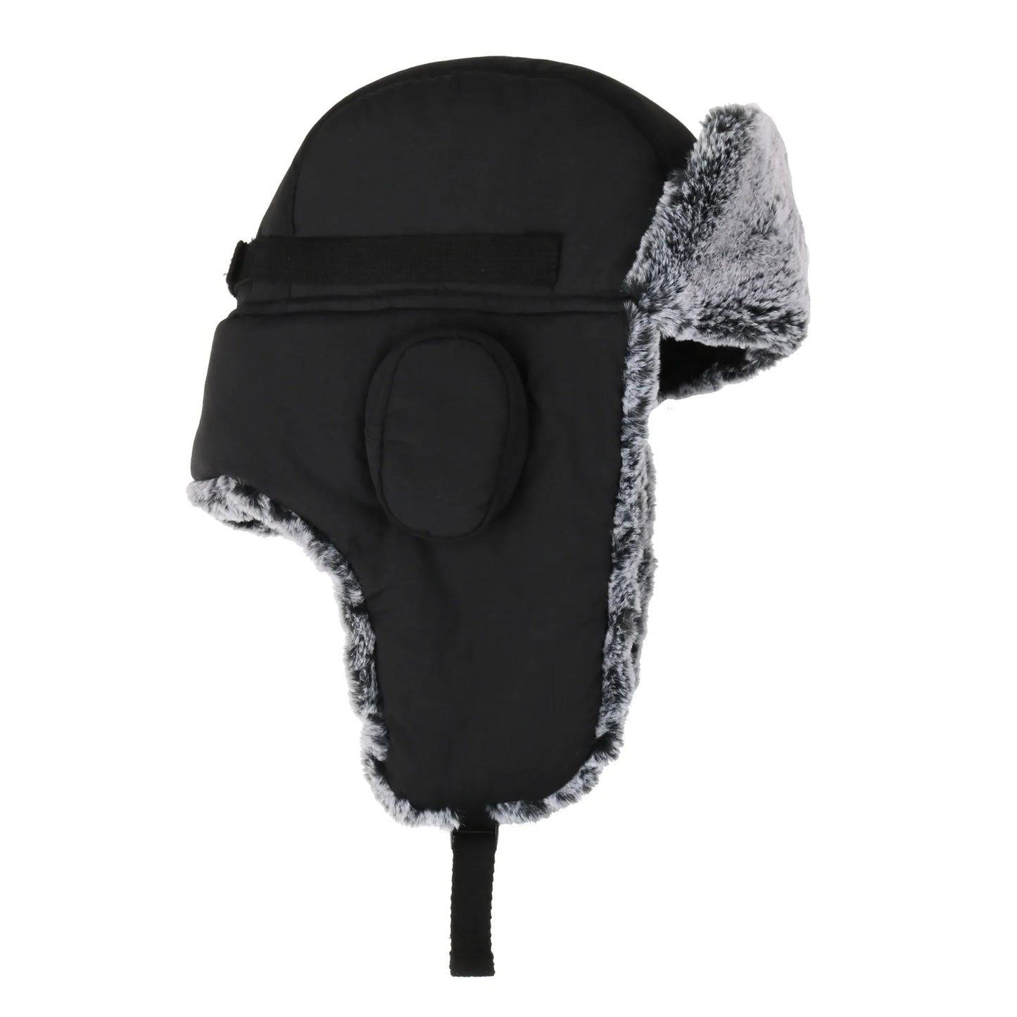 Men's Trapper Hat With Faux Fur Linning Eskimo Windproof Waterproof Winter Warm Hats Ushanka Hunting Skiing Hat