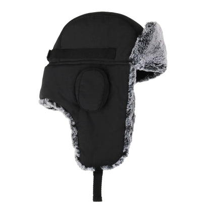 Men's Trapper Hat With Faux Fur Linning Eskimo Windproof Waterproof Winter Warm Hats Ushanka Hunting Skiing Hat