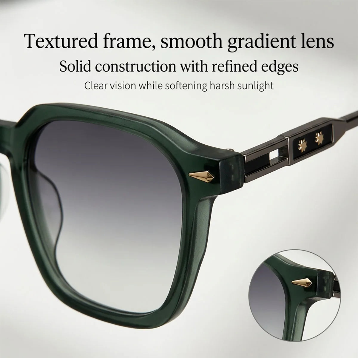 Vintage Retro Sunglass Men Luxury Square Sunglasses Women Trendy 2026 Vacation Fashion Glasses Gafas De Sol Hombre Dropshipping