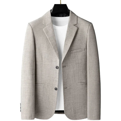 Spring Brand Young Men Blazers Jacket New Solid Color Blazer for Male Casual Office Clothes Mans New in Suits & Blazers