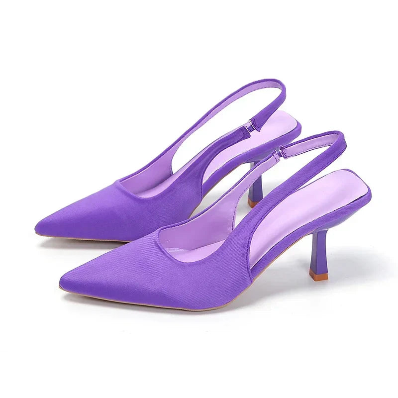 New Autumn Women's Shoes Fashion Women's Pumps Pointed Toe High Heels Shallow Women's Sandals
