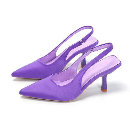 New Autumn Women's Shoes Fashion Women's Pumps Pointed Toe High Heels Shallow Women's Sandals