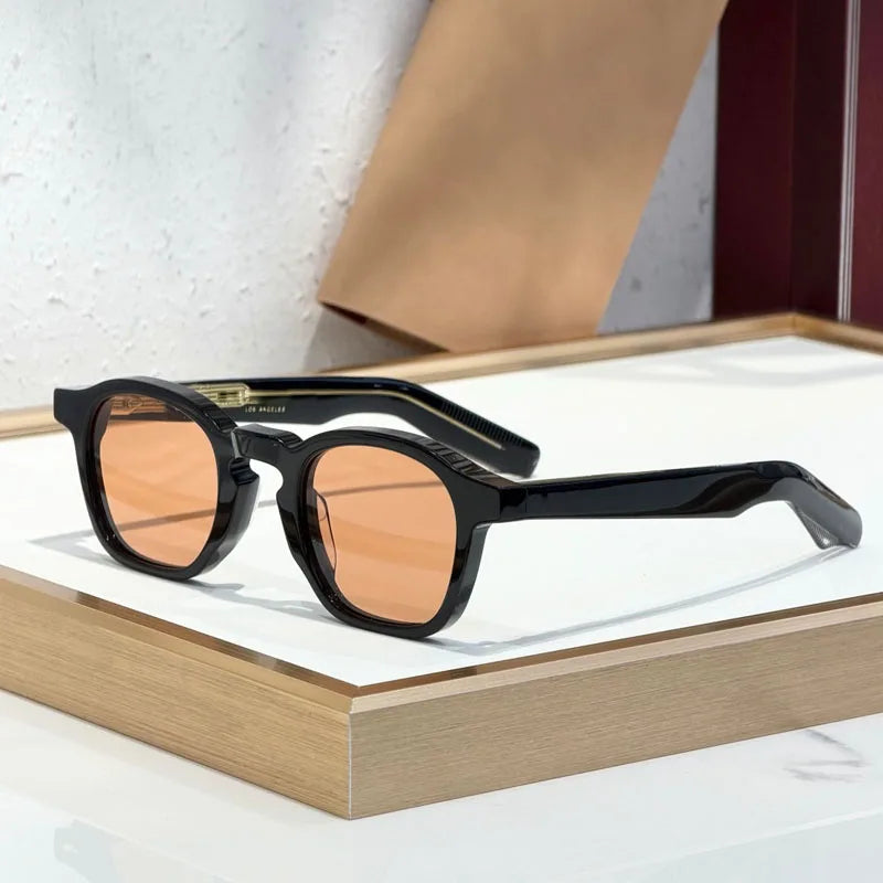 Modern Square Classical Sunglasses Men Women Handmade Fashion High Street Premium Quality UV400 Glasses with Case
