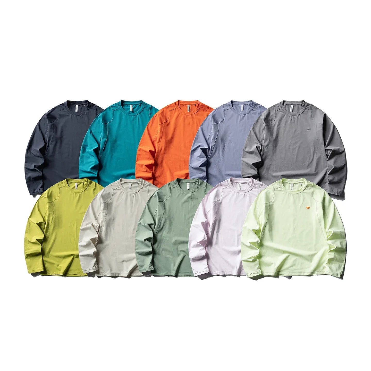 Men Anti-Bacterial  UPF Sun Protection Long Sleeve Moisture-Wicking & Quick-Dry Lightweight Top Unisex Quick-Dry Sun Protective