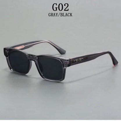 Polarized Sunglass Men Vintage Sunscreen Square Sunglasses Women Trendy Fashion Glasses Gafas De Sol Hombre Lunette Soleil Femme