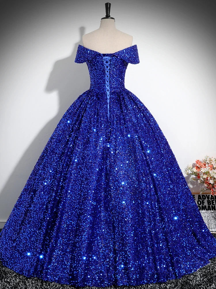 Sonhar Vestidos Shinny Sequin 15 Quinceanera Dresses Ball Gown Luxury Party Dresses Customized 15 Year Old Dress