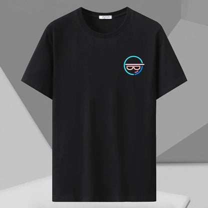 Men's Printed T-shirt Plus Size 110-180kg Loose Short Sleeve Tee Oversized Tops 5XL 6XL 7XL Big Size Men Clothing 티셔츠 Camiseta