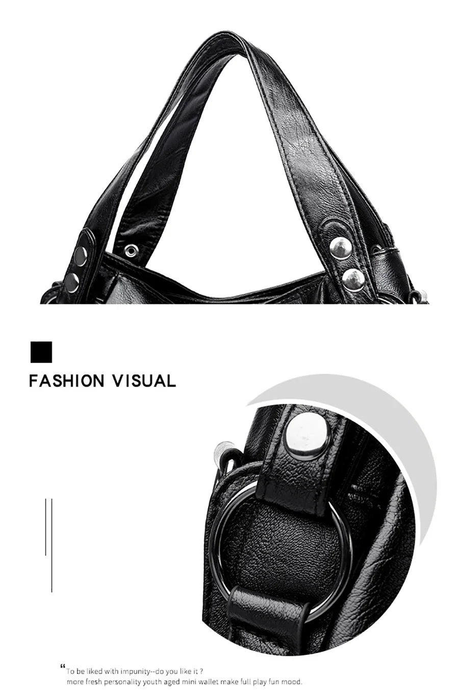 New Fashion Multi Color Style Ladies Handbags High Quality Women Shoulder Bags Large Capacity Outdoor Bags For Females