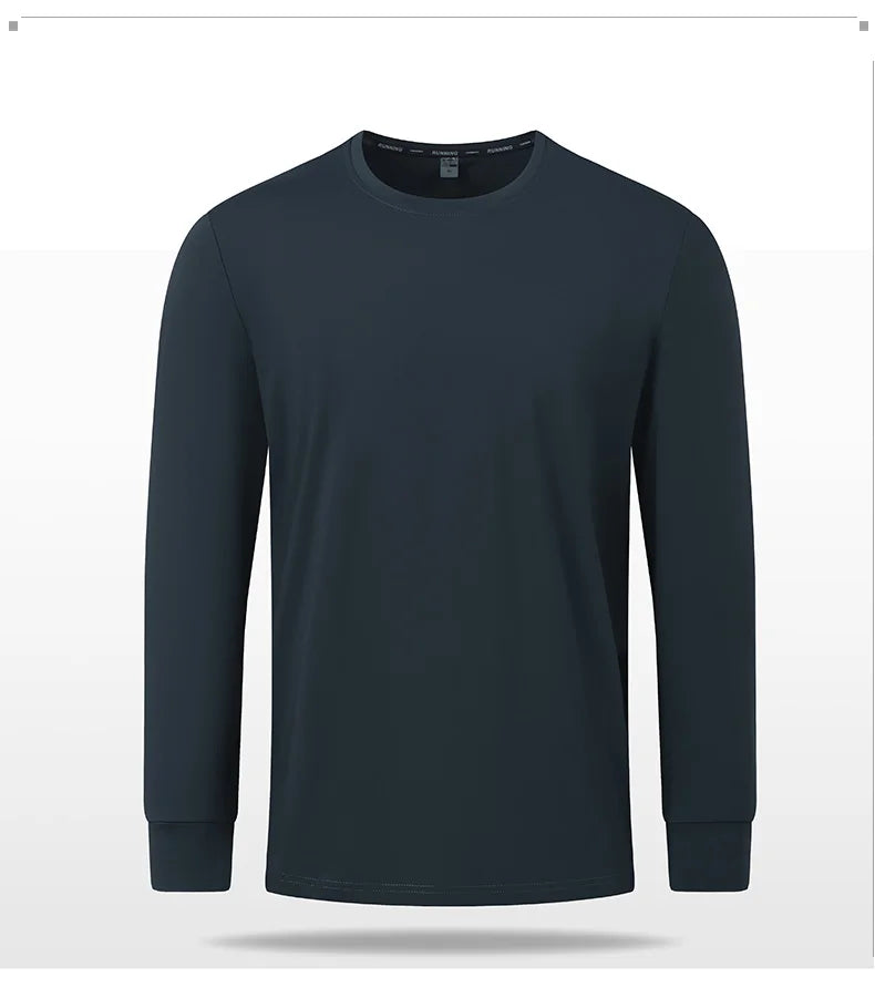 High Quality New Men's/Women's Outdoor Running Mountaineering Hiking Sports Leisure Breathable Loose Long Sleeve T-Shirt