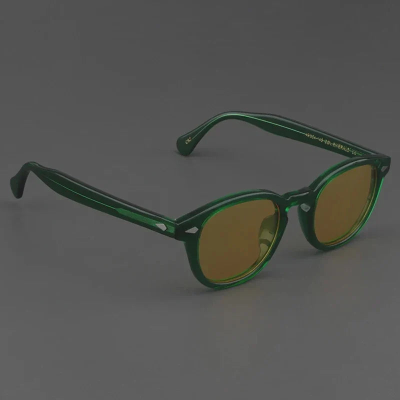 Johnny Depp Polarized Sunglasses Men Women UV400 Lemtosh Sun Glasses Brand Retro Acetate Frame For Male Eyeglasses Eyewear