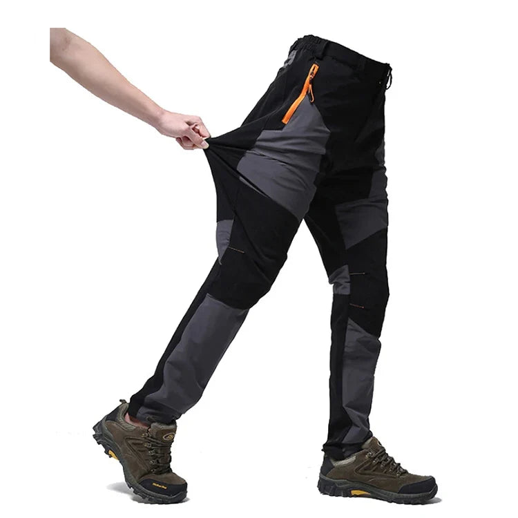 Mens Pants Hiking Trekking Quick Dry Lightweight Splashproof UV Proof Stretch Fishing Outdoor Travel Climbing Trousers