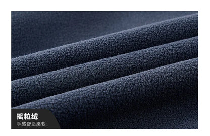Winter New Fashion Trend Retro Sports Thick Warm Lamb Wool Jacket Men's Casual Loose Comfortable High-Quality Plus Size Jacket