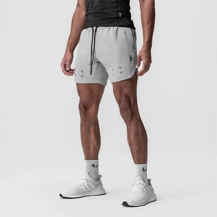 Men's Summer Gym Fitness Sports Bodybuilding Shorts Jogging Breathable Quick Dry Short Pants Casual Basketball Shorts Sweatpants