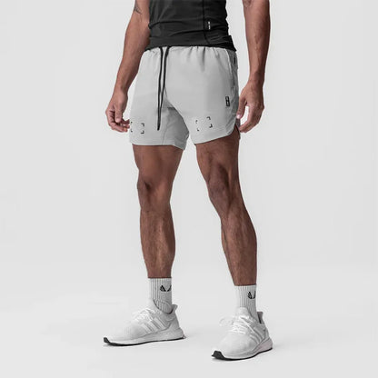 Men's Summer Gym Fitness Sports Bodybuilding Shorts Jogging Breathable Quick Dry Short Pants Casual Basketball Shorts Sweatpants