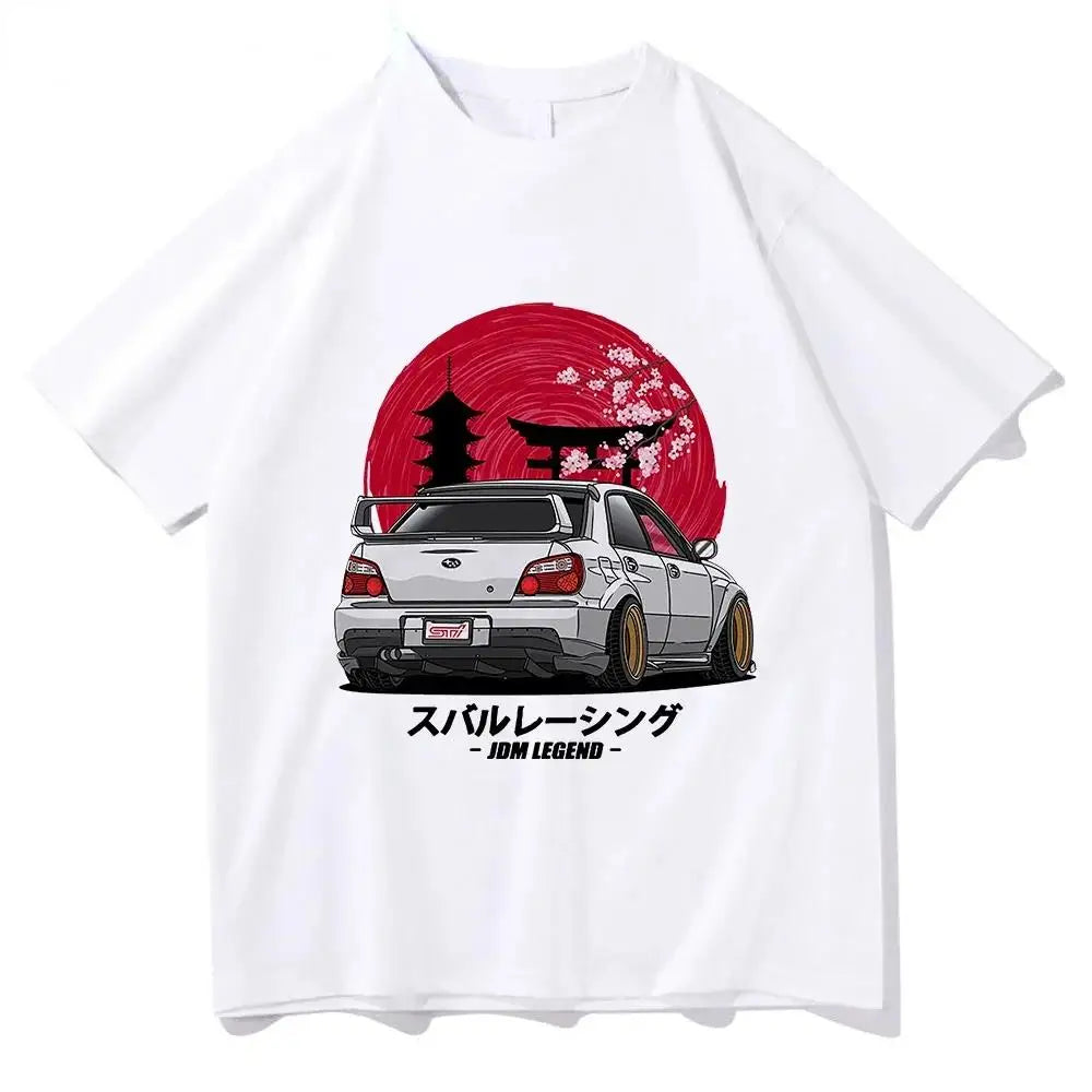 Initial D T Shirt Japanese Anime Graphic Funny Harajuku Manga T Shirt Fashion Casual Short Sleeve Plus Size T Shirt Women