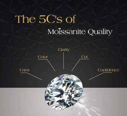 Luxury 3.25CTW D Color Moissanite Drop Earrings for Women High Quality S925 Sterling Silver Engagement Wedding  Jewelry