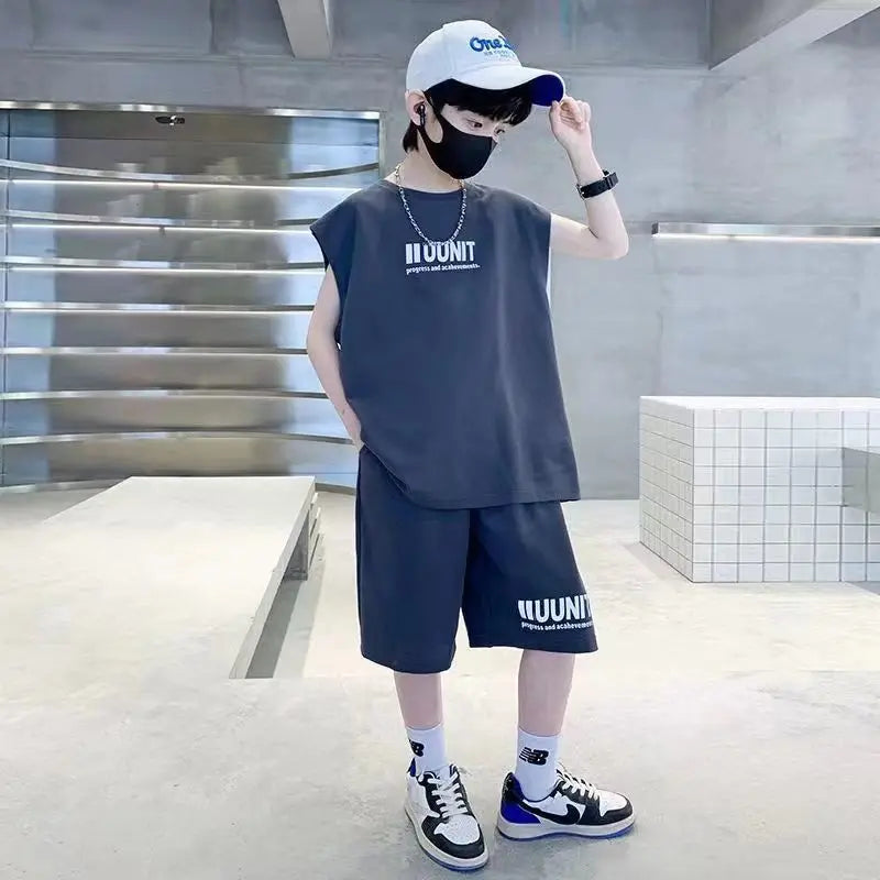 Sports Two-piece Set Children From 4 Years Old Suit for Kids Boys Casual Clothes Children's Boy's Clothing 10 14 Fashion 8 Boy´s
