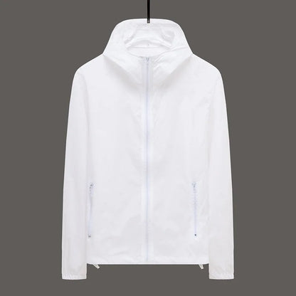 1pcs Breathable Ice Silk Hiking Jacket Outerwear Coat Camping Sun Protection Fishing Hunting Clothe Quick Dry Sunscreen Clothing