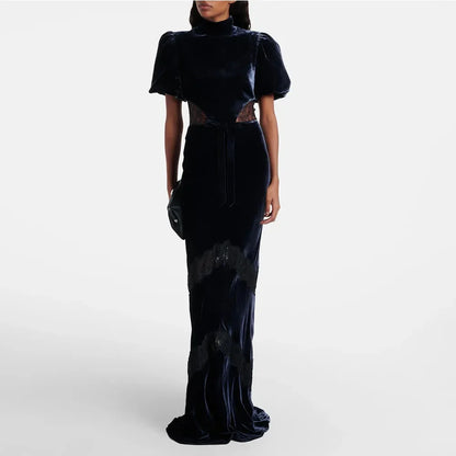 Modern Women's Evening Gown Mermaid Ankel Length Formal Party Dress O Neck Beading Saudi Dress Sleeveless Prom Dress