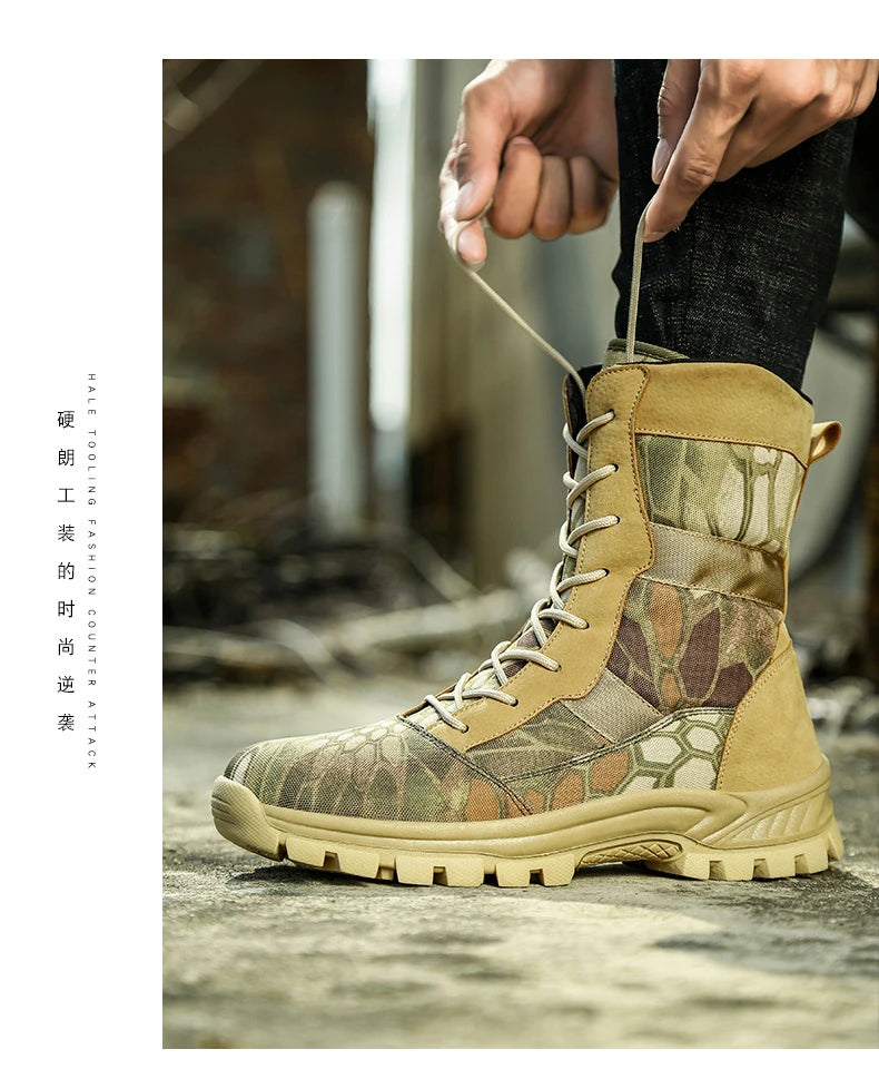 Men Tactical Boots Waterproof Hiking Shoes Brand Ankle Plus Climbing Shoes Size Boot Free Shipping Outdoor Casual