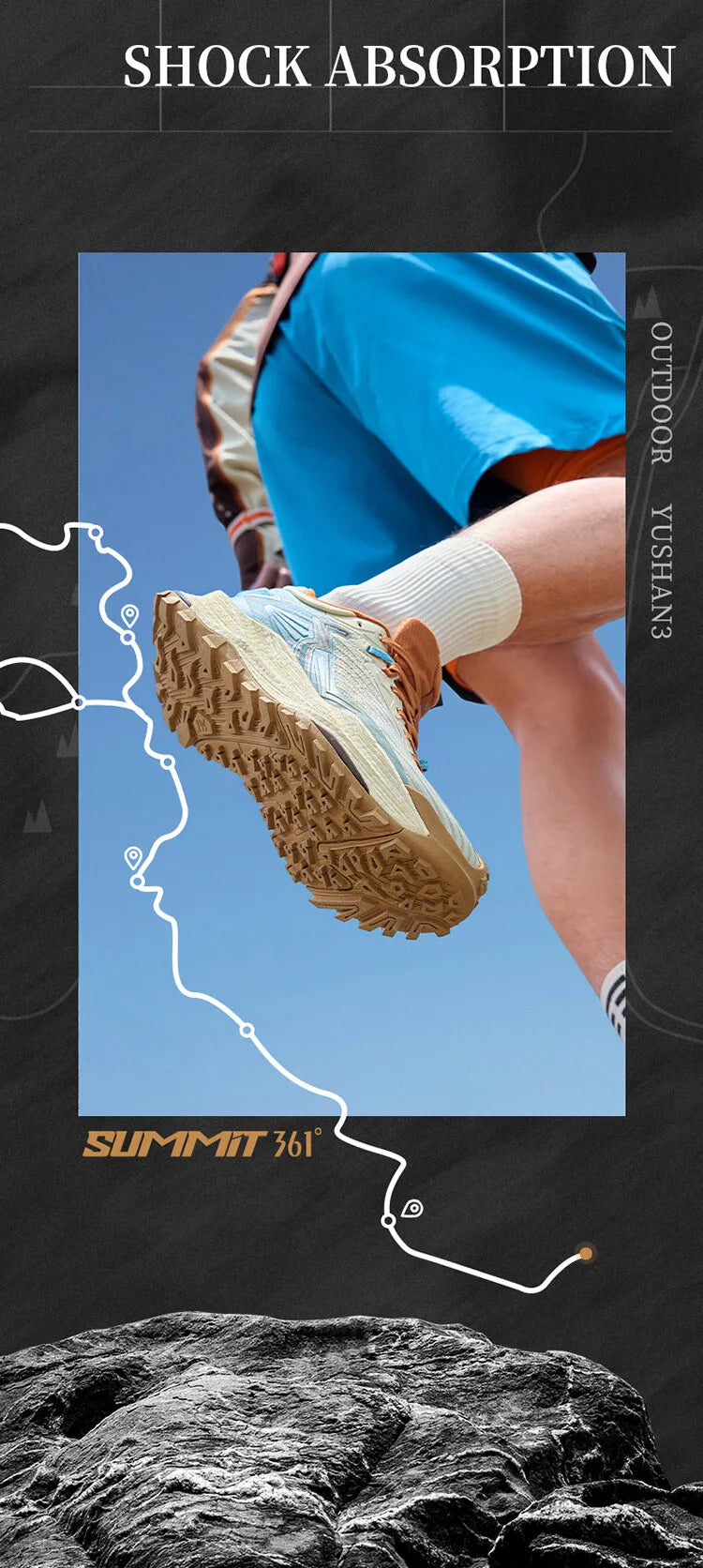 2 Running Shoes Light Breathable Cushioning Non-Slip Soft Outdoor Hiking Versatile Sneakers Male 672542201