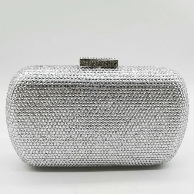 Burgundy Crystal Evening Bags and Clutches for Women Formal Party Rhinestone Handbags Wedding Clutch Purse