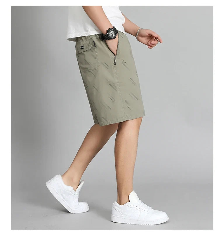 New Shorts Men's Summer Thin Section Casual Quick Dry Five-Minute Pants Loose Large Size Sports Pants
